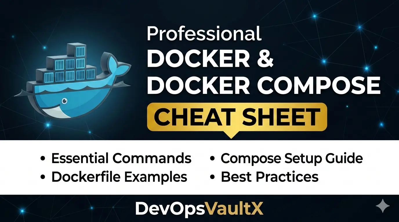 Docker & Docker Compose Cheat Sheet
